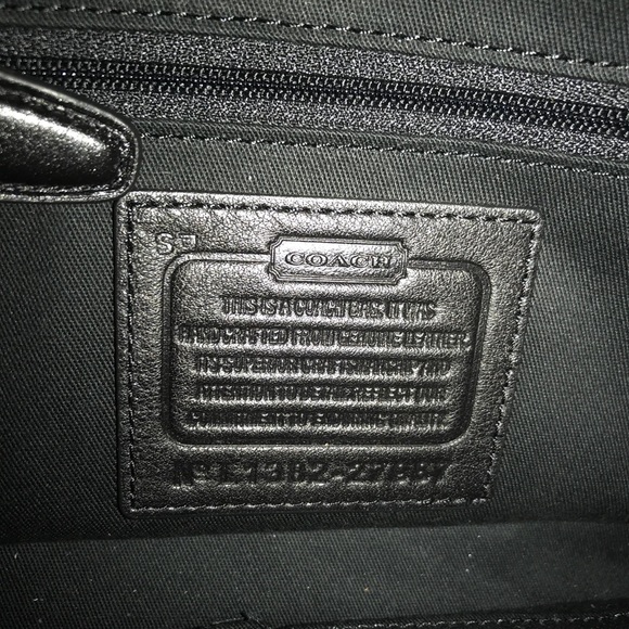Coach Bleecker 2 Tone Python Mini Riley NWT - Picture 4 of 8